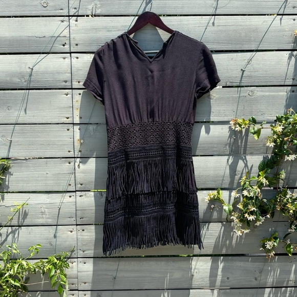 MAJE Navy Blue Dress 🦋 - Picture 4 of 6